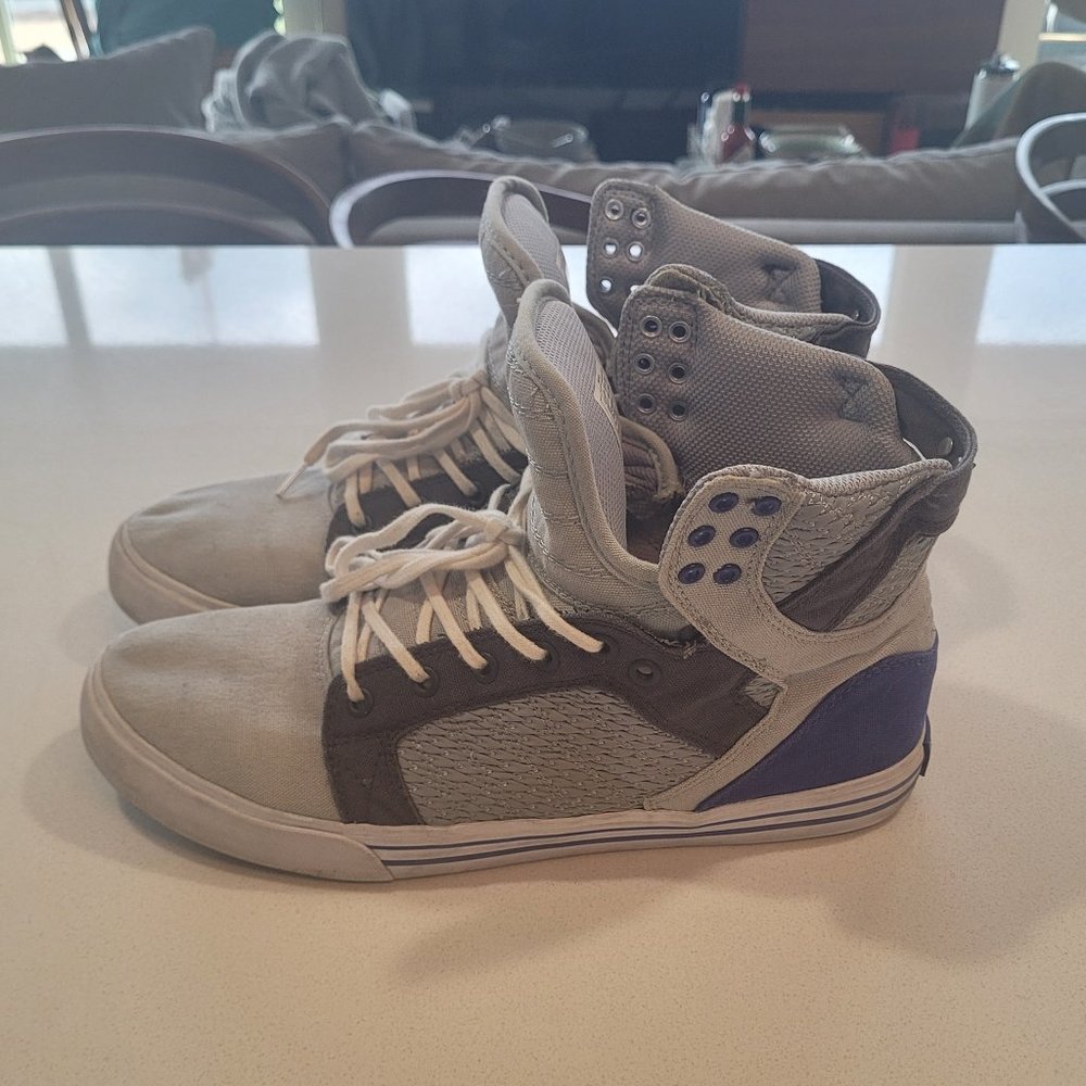 Men's multi-tone High Top Supra - Muska 001